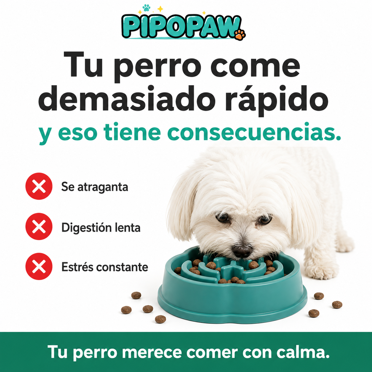 CalmBowl™ Comedero antiansiedad para perros