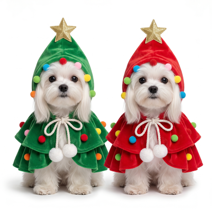 Disfraz Árbol de Navidad para Perros 🎄